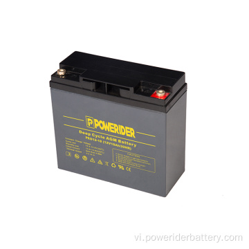 12V 18AH chu kỳ sâu agm acd-axít pin